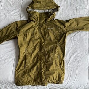 Marmot Womens mossy green windbreaker